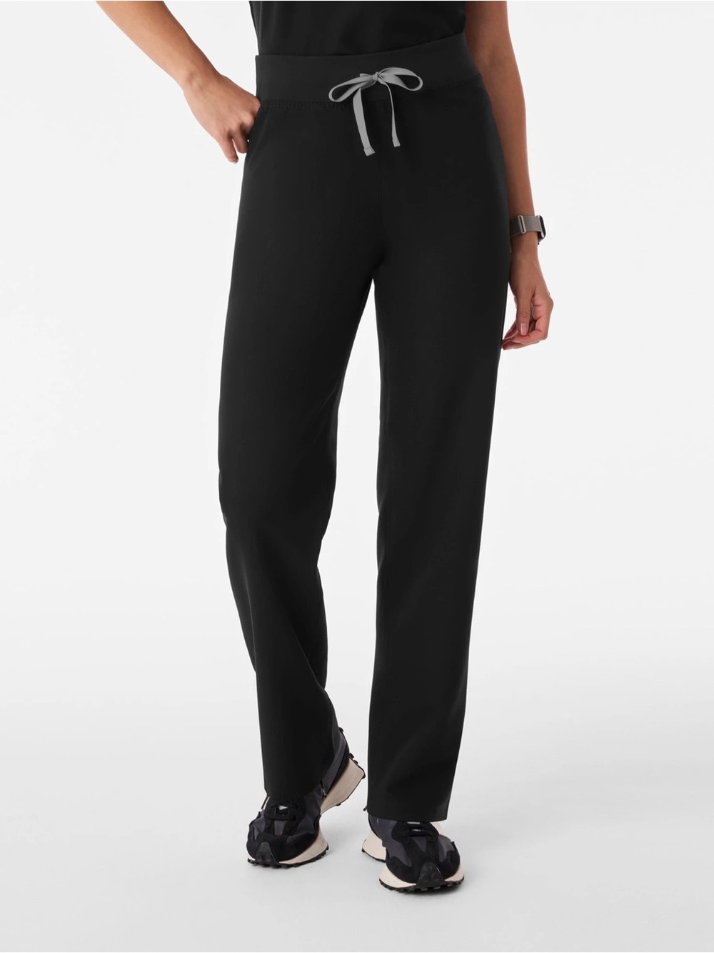Figs Livingston High-Rise Straight-Leg Scrub Pant Size LP